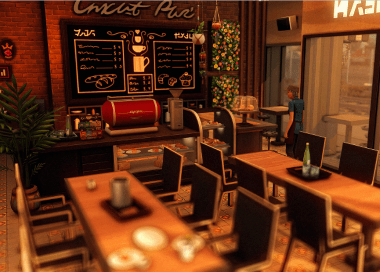 Most Recommend Sims Coffee Shop Mod Cc