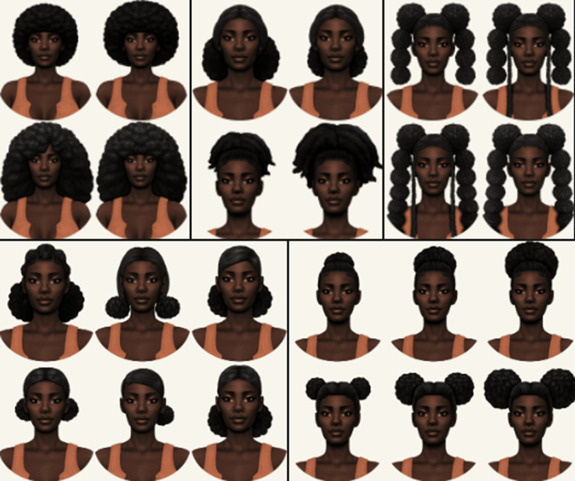Bvsedgoddess Afro Hair Sims Cc Sims Black Hair Si Vrogue Co