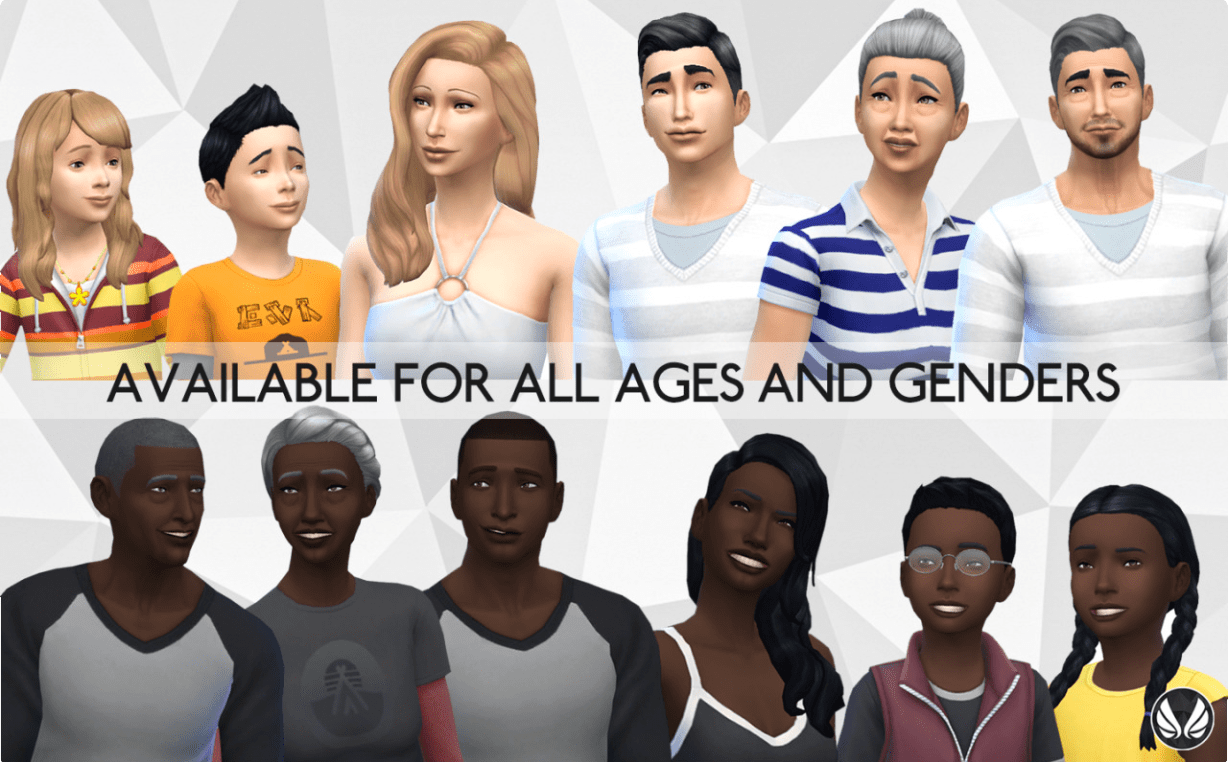 Pieces Of The Best Cc For Black Poc Sims Snootysims