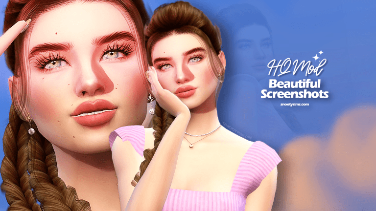 Hq Mod Make The Best Screenshots In Sims Snootysims