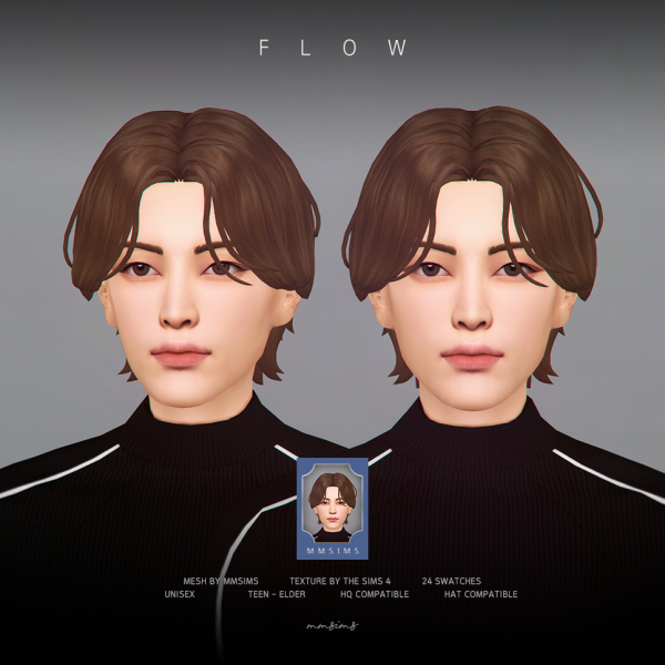 Locks of Elegance (S4CC): MM Sims Hair Flow for Toddlers - Alpha Male Styles