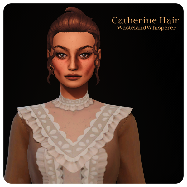 AdrasteaMoon's Enchantment: Catherine's Alpha Hair (Pets & Female Updos)