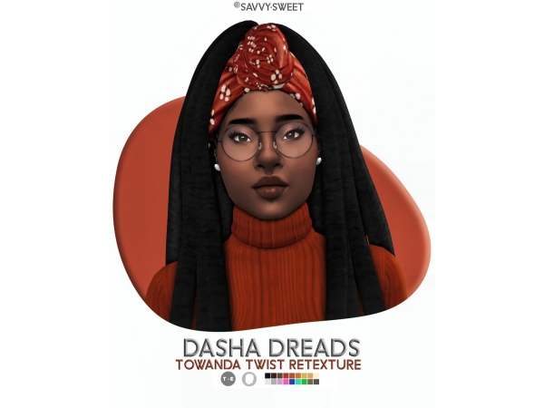 SavvySweet's Dasha Dreads: The Alpha of Long Hair Elegance (#FemaleUpdo & #AfroStyles)