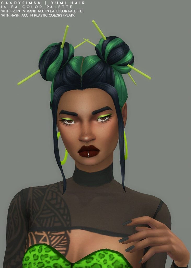 Yumi hair by Candysims4