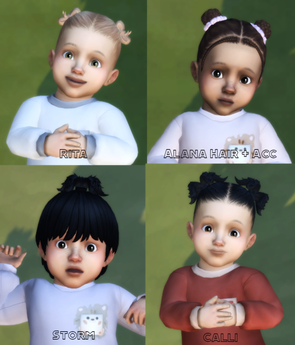 RavenSim's Cherub Curls: Alpha Hair for Infants (InfantCC, AlphaCC, Female Hair)