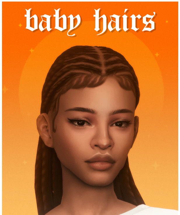 nifty knitting’s baby hairs
