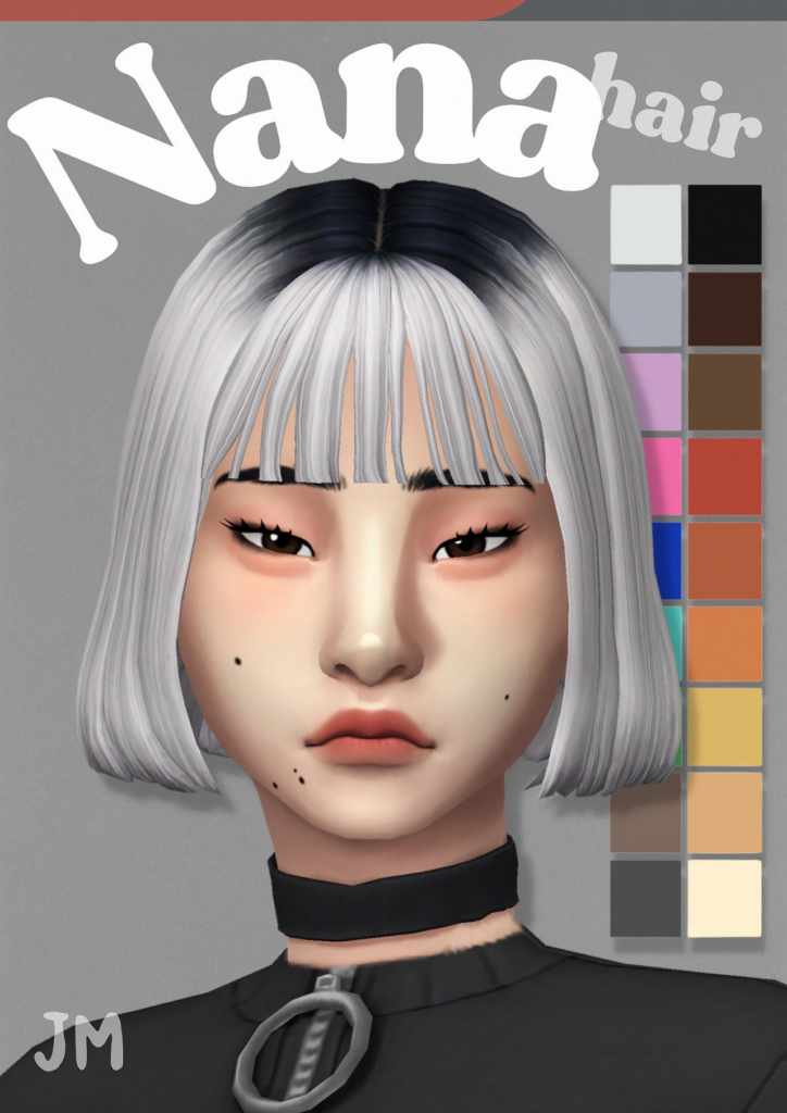 Nana Hair: Kpop-Inspired Bob with Andromeda Bangs Edit
