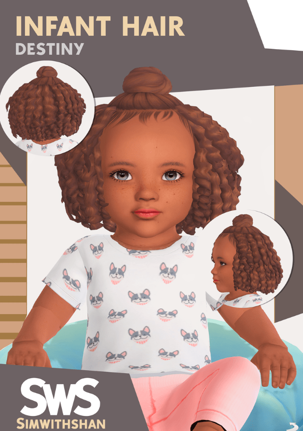 Infant Hair Destiny by SimwithShan