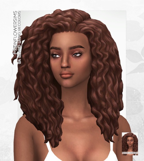 Island living Long Tight Curls Hair