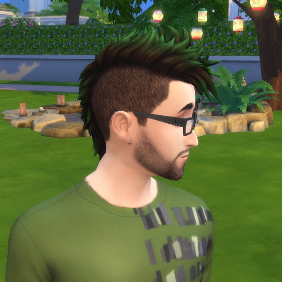 Sulani Mohawk green mohawk by IntrepidVector