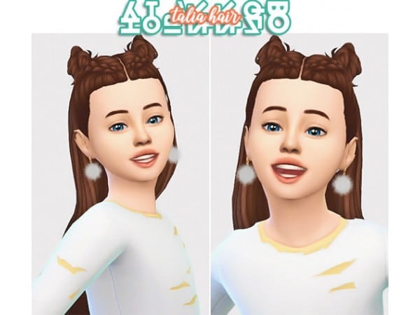 AlphaTress Talia: Trendsetting Kids' Hairstyles (AlphaCC Collection)