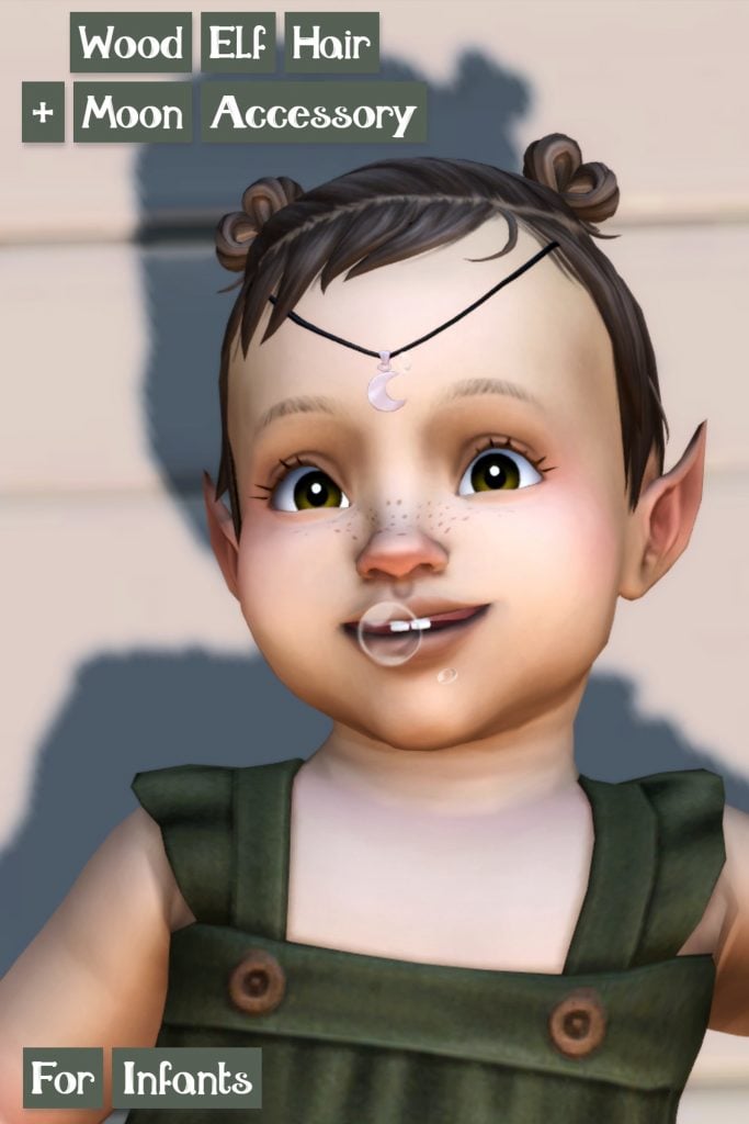 Wood Elf Hair for Infants 🐌🍁🍄