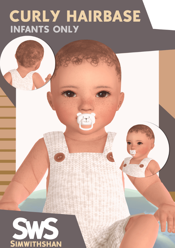 Infant Hairbase Curls by SimwithShan