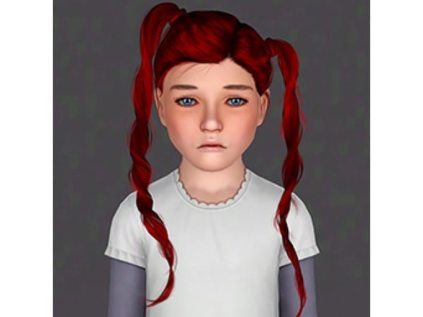 Newsea's Seaside Whispers: Toddler Beach Chic (Alpha Hair CC by IfcaSims)