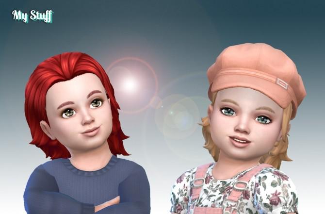 Messy Mid Length Hair for Toddlers