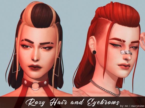 two tone Roxy hair by marySims