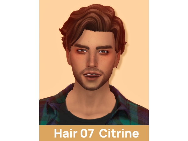 Citrine Locks: AlphaHair's Trendsetting Short Styles for Women (Hair 07 Collection)