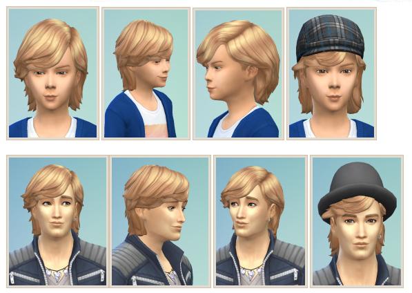 Longside Bangs for Boys and Males