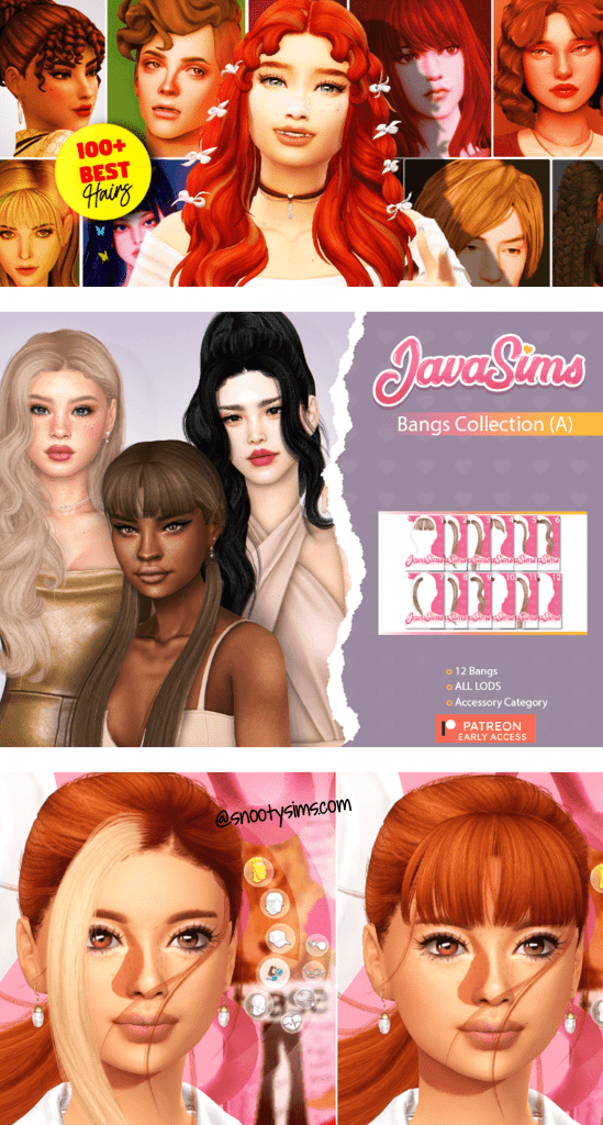 Check Out These Perfect Black and White Hair CC For Your Sims!