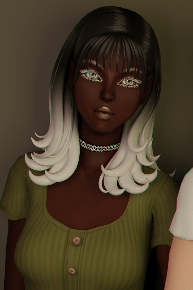 Buffy hair Set by Daylife Sims
