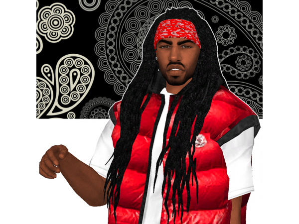 Zaddy's Locks by EbonixSims: Ultimate Alpha Male Dreads (AlphaCC, Hair Trends)
