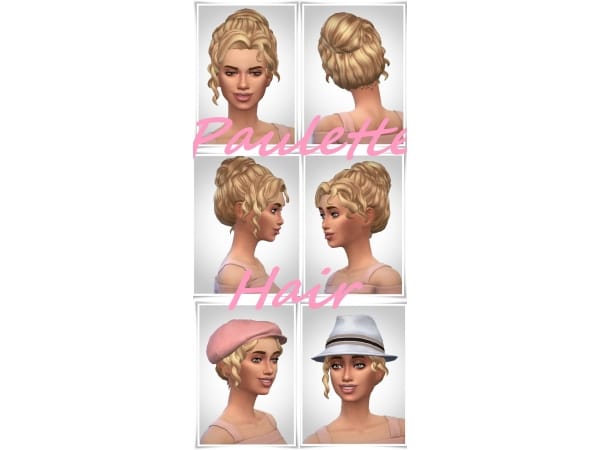 Paulette's Elegance: Mastering Long Hair with AlphaCC's Ultimate Female Updos (#FemaleHairLong)