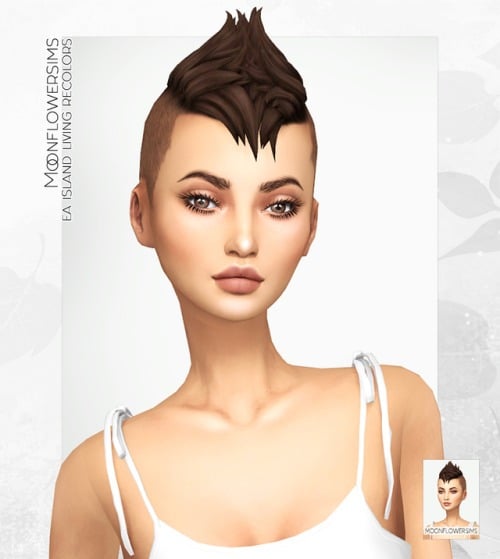 Undercut Mohawk Hair Recolor