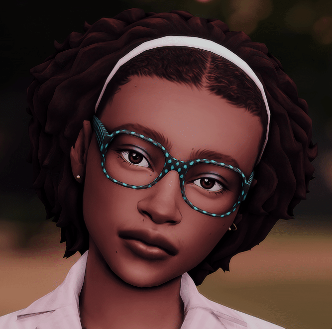 Cupid Short Curly Hairstyle with Headband for Female [MM]