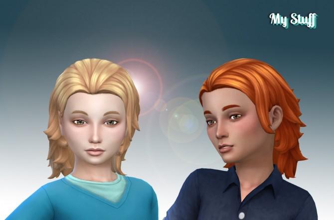 Messy Mid-Length for Kids