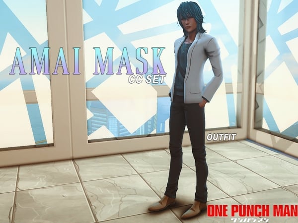 Alpha Vogue: Amai Mask's Ultimate Clothing & Hair Sets (AlphaCC Essentials)