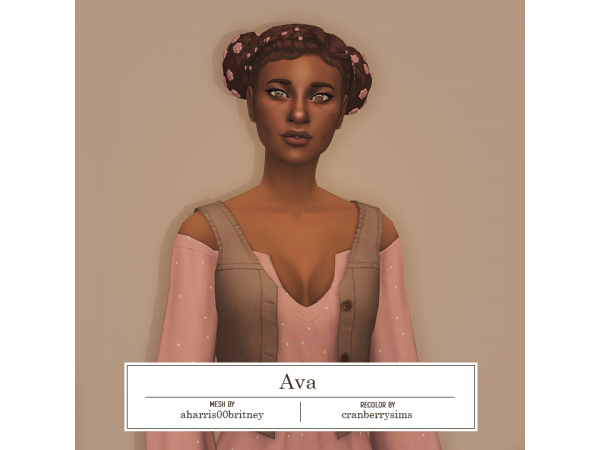 CranberryLocks: Ava's Recolor Extravaganza (Alpha Hair & Chic Female Updos)
