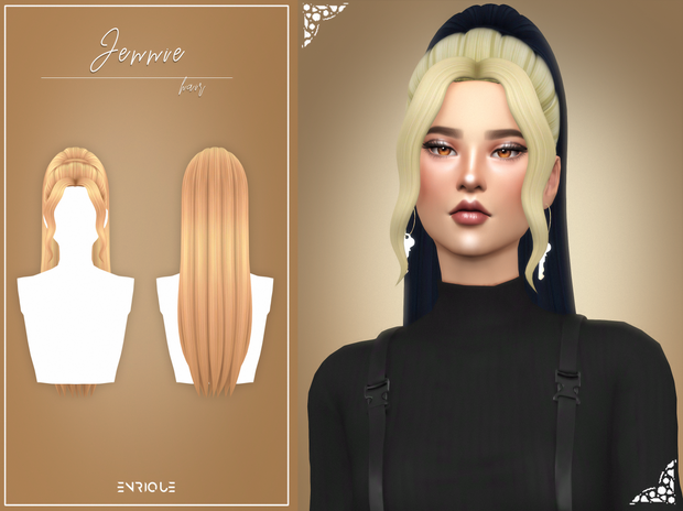 Jennie Hairstyle by EnriqueS4