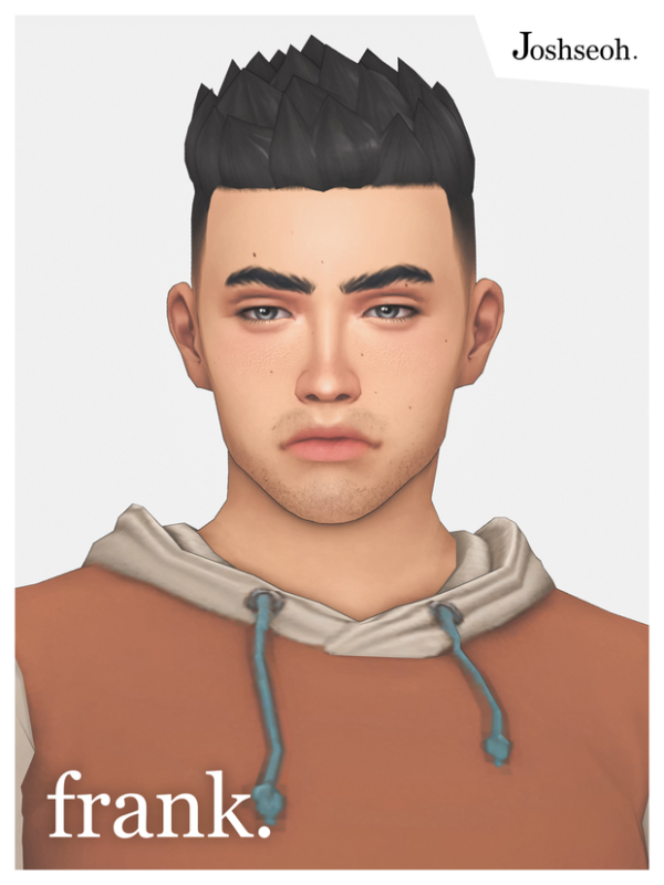 AlphaLocks - Frank's Hairstyle Pack (Male Hair, AlphaCC, Trendy Haircuts)