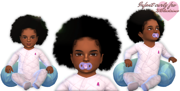 Curly Fro Hair for Infants