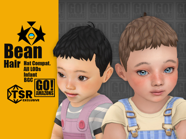Bean's Bounce: Trendsetting Infant & Male Alpha Hair Creations (#AlphaCC)