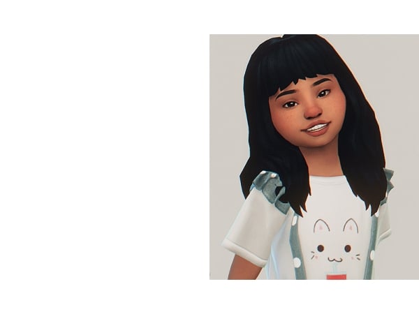 BoxOfSpookies' Enchantment: Sarah's Alpha Hair Collection for Kids (AlphaCC, Female Hair)