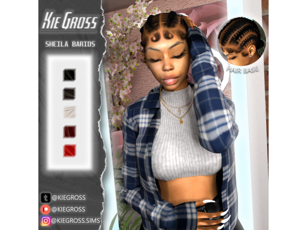 KieGross' Sheila Styles: Trendsetting Braids & Afro (#AlphaHair Collection)