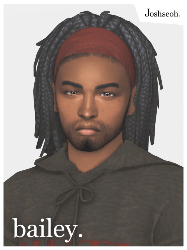 Bailey Hair - Braids with Bandana Accessory