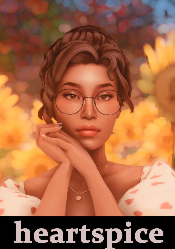 Paulette Hair Recolor: 28 Historian Palette Swatches by @serindipitysims