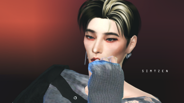 ATEEZ San Answer Hairstyle by simtzen