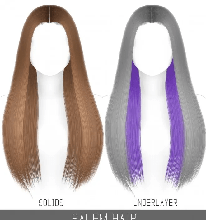 Salem Two-tone Hair
