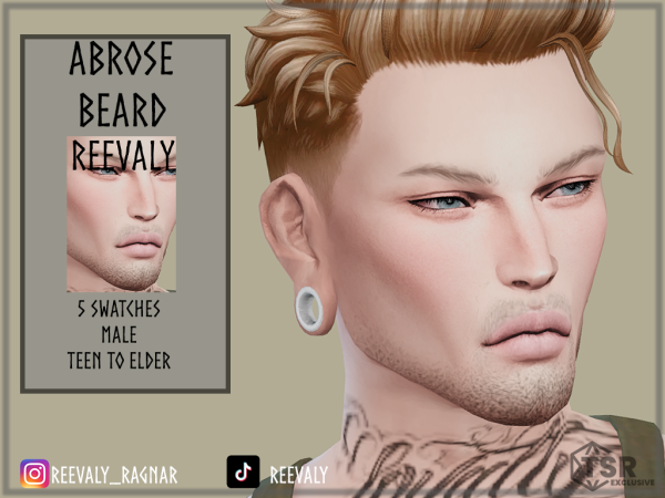 Abrose's Alpha Mane: Mastering the Art of Beard and Hair (#AlphaHair #AlphaCC)