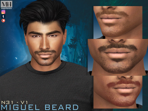 AlphaLocks Miguel: Unveil the N31-V1 Beard Revolution (#AlphaHair, #FacialMastery)