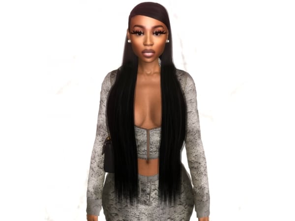 AlphaLocks Elegance: Silky Straight & Luscious Long Hair (#AlphaCC Collection)