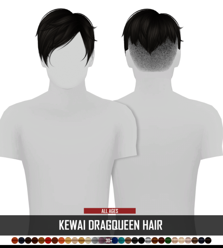 kewai dragqueen hair adult