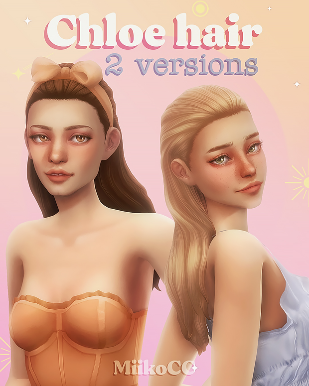”chloe” hair set by miiko