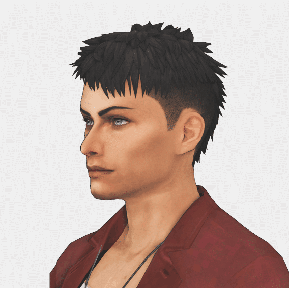 Dante Short Spiky Hairstyle [MM]