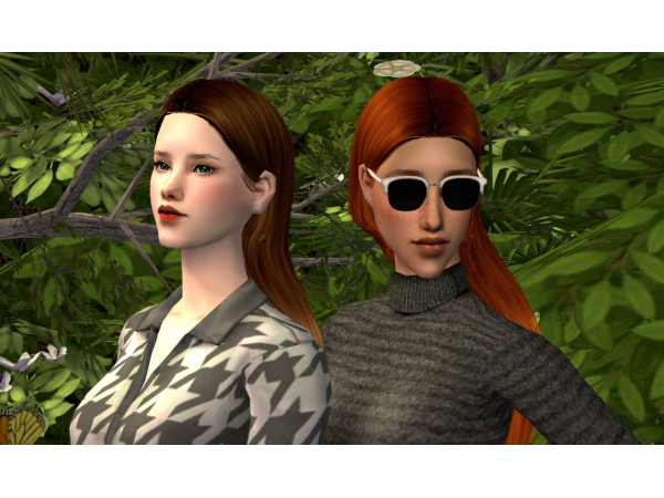 Nightcrawler's Senidah: Alpha Locks (Long Hair, Alpha CC, Female Hair)