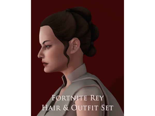 Astya96cc's Fortnite Rey Ensemble: Chic Outfits & Alpha Hair Creations