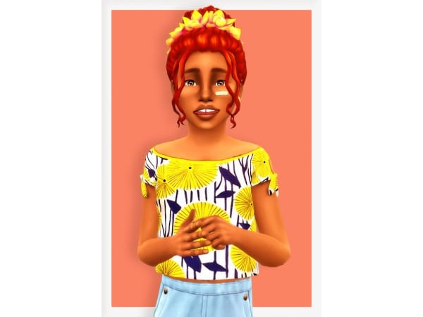 Puanani's Paradise: Trendsetting Toddler & Alpha Hair Creations (#ToddlerCC, #AlphaCC, #FemaleHair)